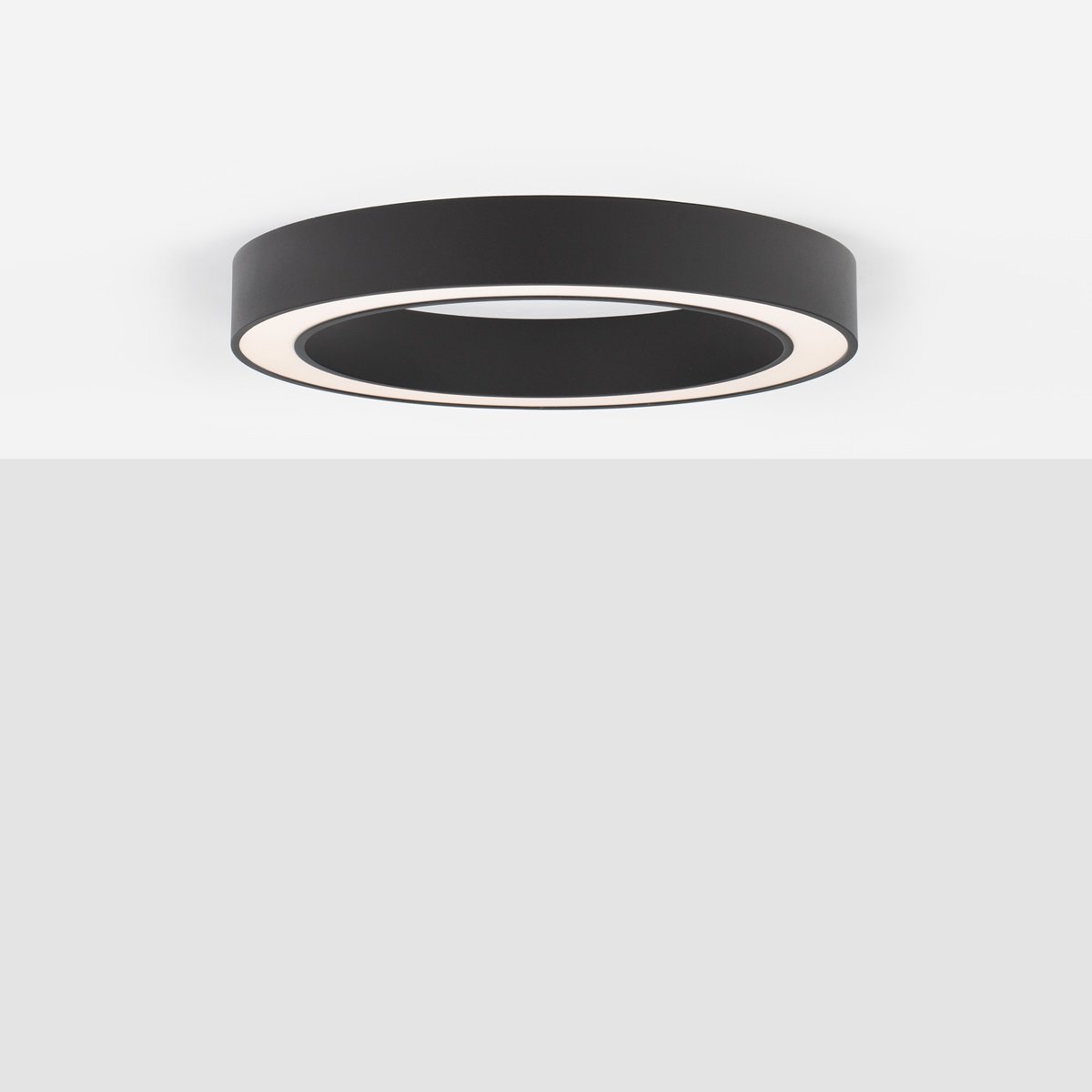 Nova Luce 9345633 MORBIDO LED Deckenleuchte 60cm 2700-4000K Schwarz
