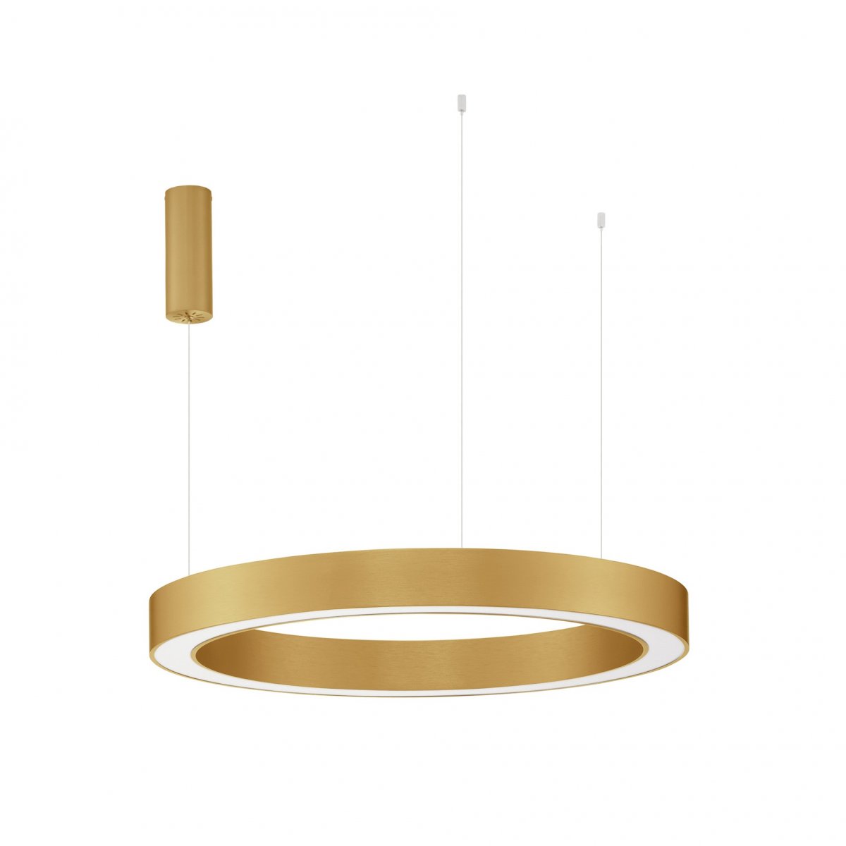 Nova Luce 9345643 MORBIDO LED Pendelleuchte 80cm 2700-4000K Messing Gold dimmbar