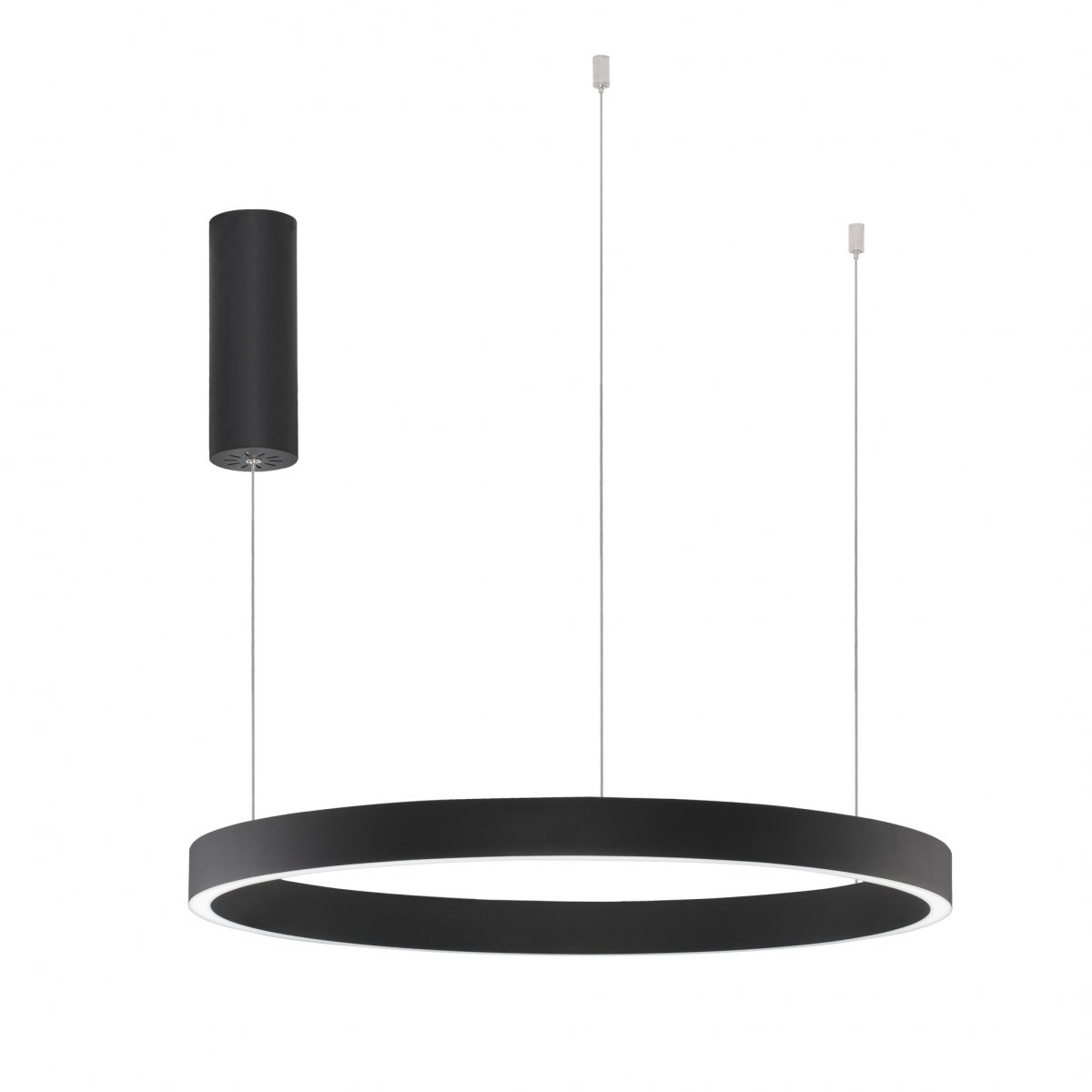 Nova Luce 9345660 ELOWEN LED Pendelleuchte 60cm 3000K Schwarz dimmbar