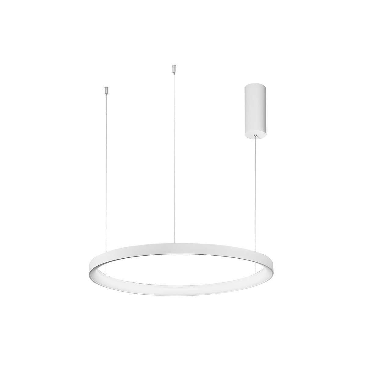 Nova Luce 9345688 PERTINO LED Pendelleuchte 58cm 2700K Weiss dimmbar