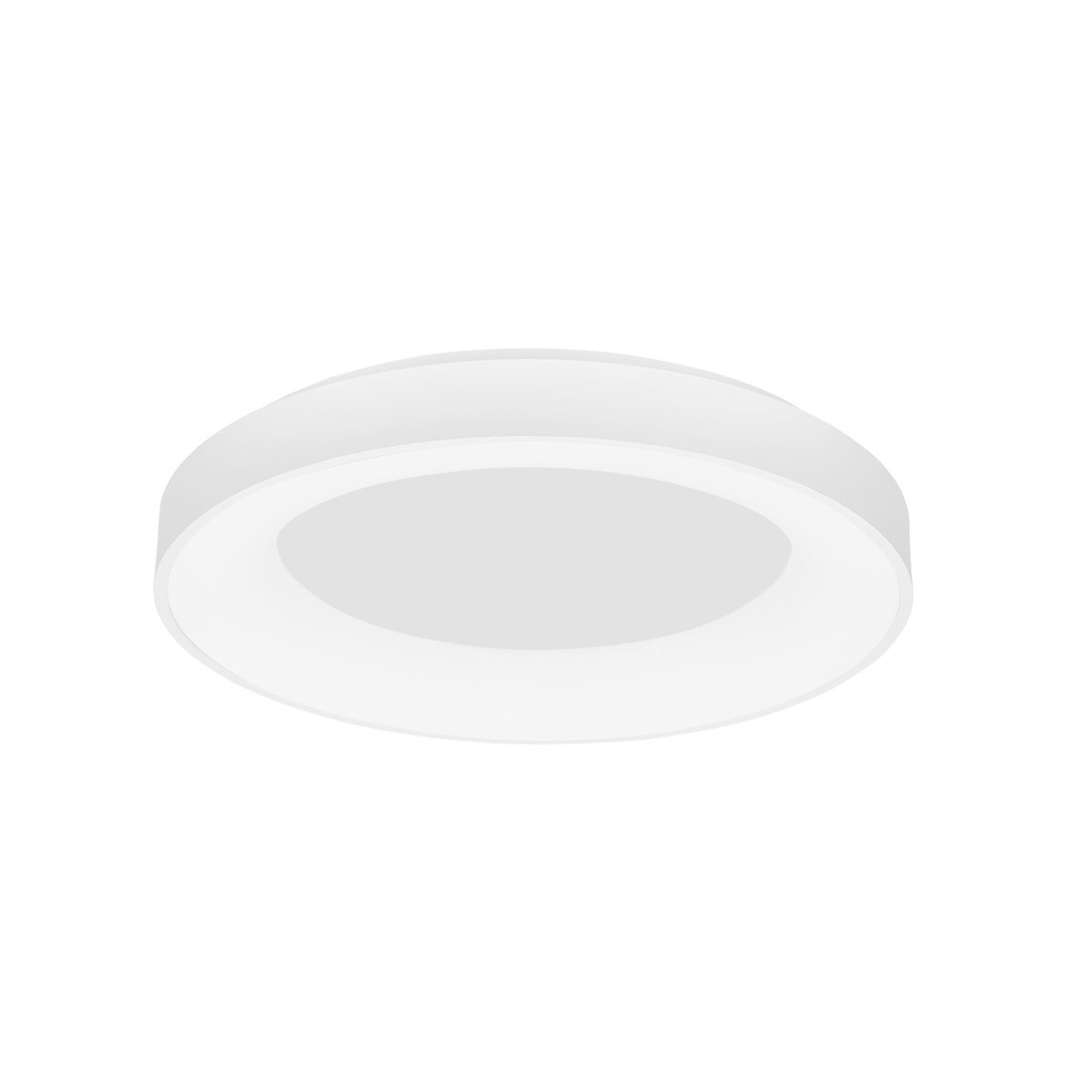 Nova Luce 9353852 RANDO THIN LED Deckenleuchte 60cm 3000K Weiss dimmbar