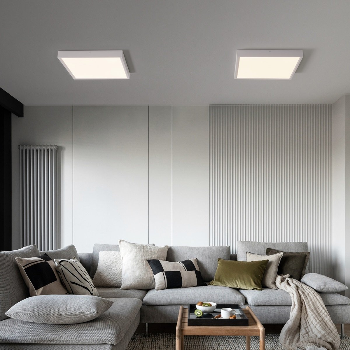 Nova Luce 9501210 ITOS LED Deckenleuchte 40x40cm 3000K Weiss