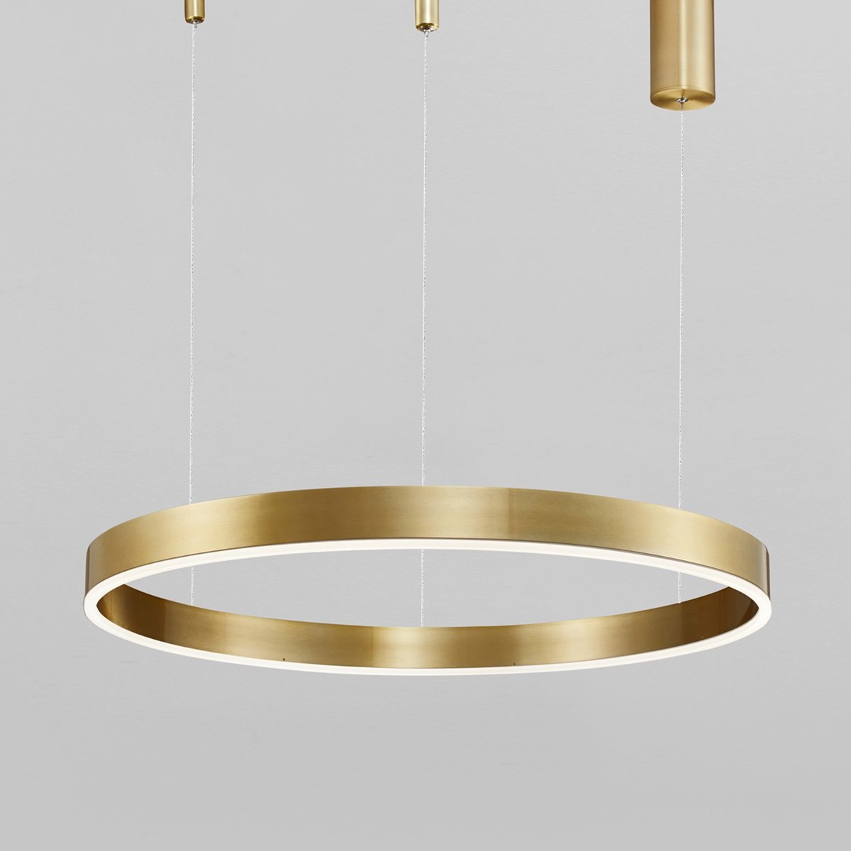 Nova Luce 9530206 MOTIF LED Pendelleuchte 60cm CCT 2700-6000K Messing Gold dimmbar