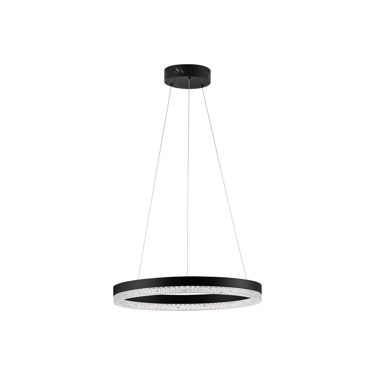 Nova Luce 9530225 ADRIA LED Pendelleuchte 40cm 3000K Schwarz
