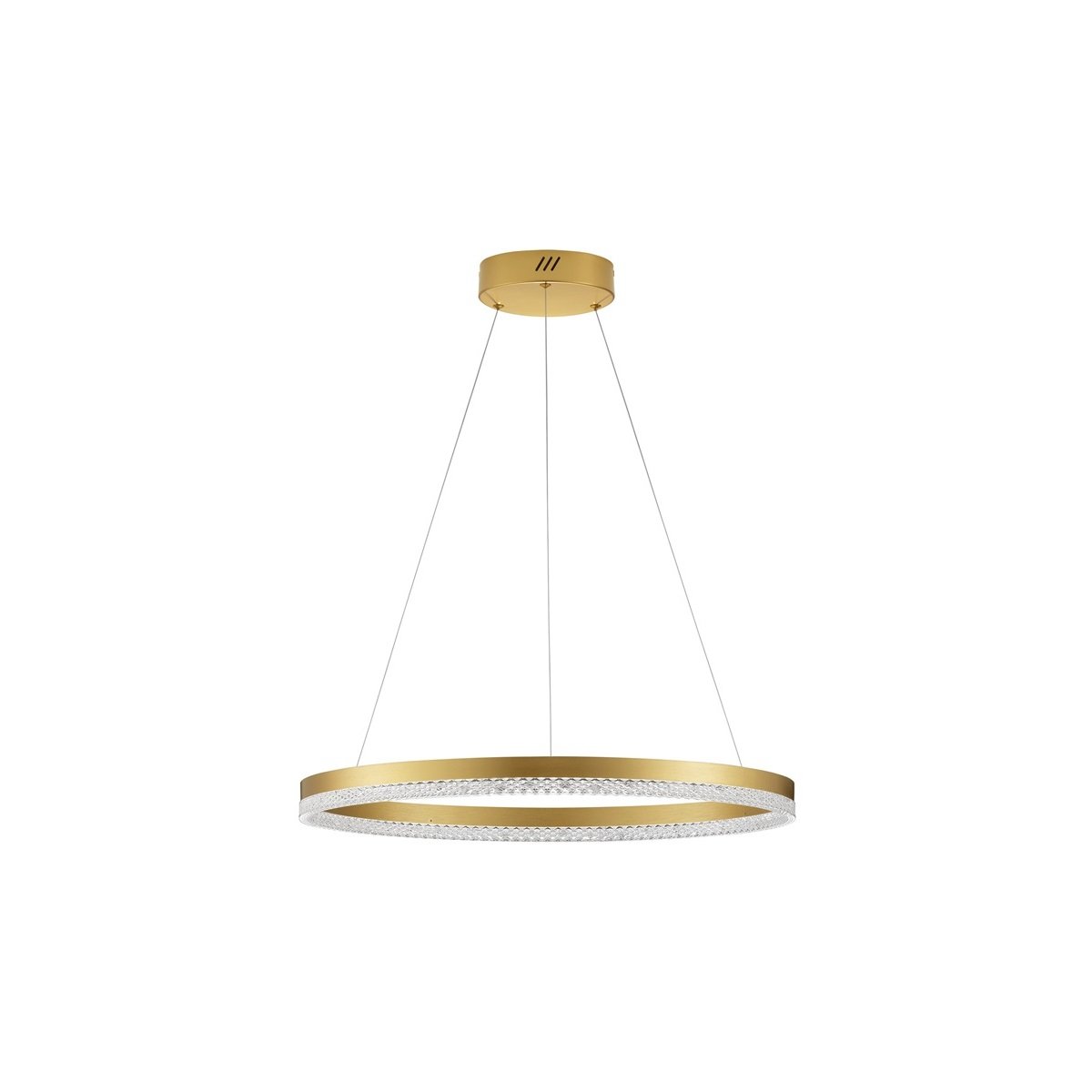 Nova Luce 9530228 ADRIA LED Pendelleuchte 60cm 3000K Messing Gold dimmbar