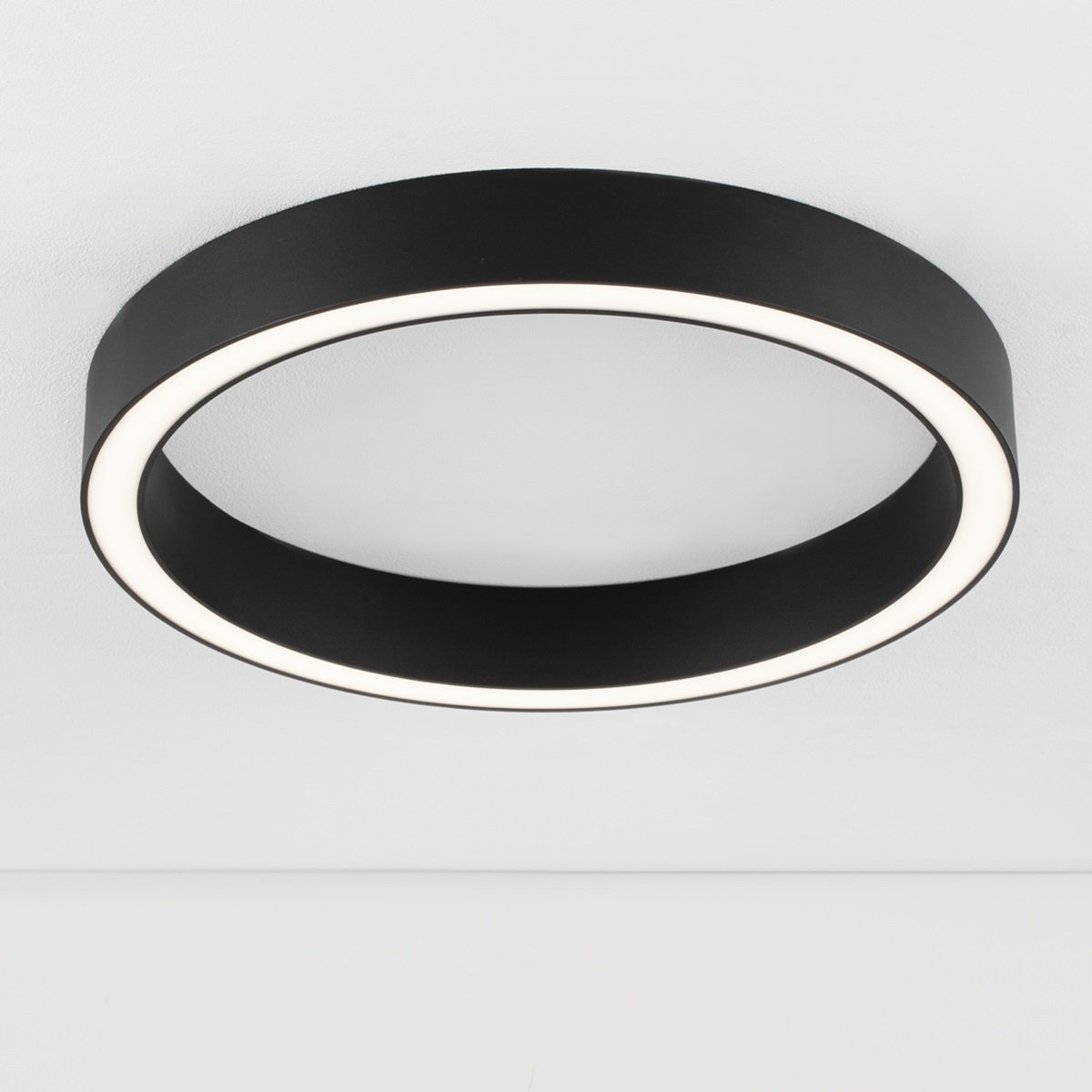 Nova Luce 9558610 STING LED Deckenleuchte 60cm 3000K Schwarz dimmbar