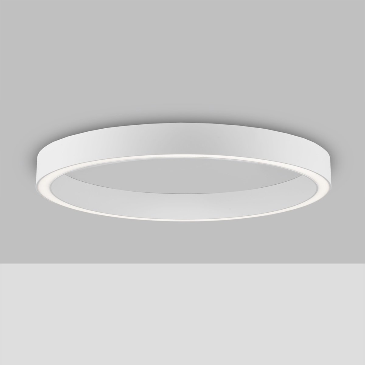 Nova Luce 9558630 STING LED Deckenleuchte 80cm 3000K Weiss dimmbar
