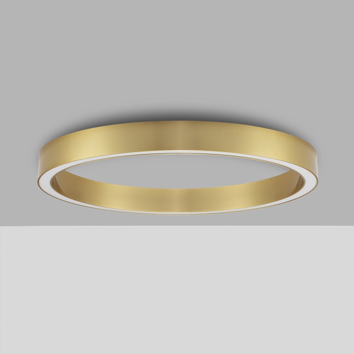 Nova Luce 9558650 STING LED Deckenleuchte 80cm 3000K Bronze dimmbar