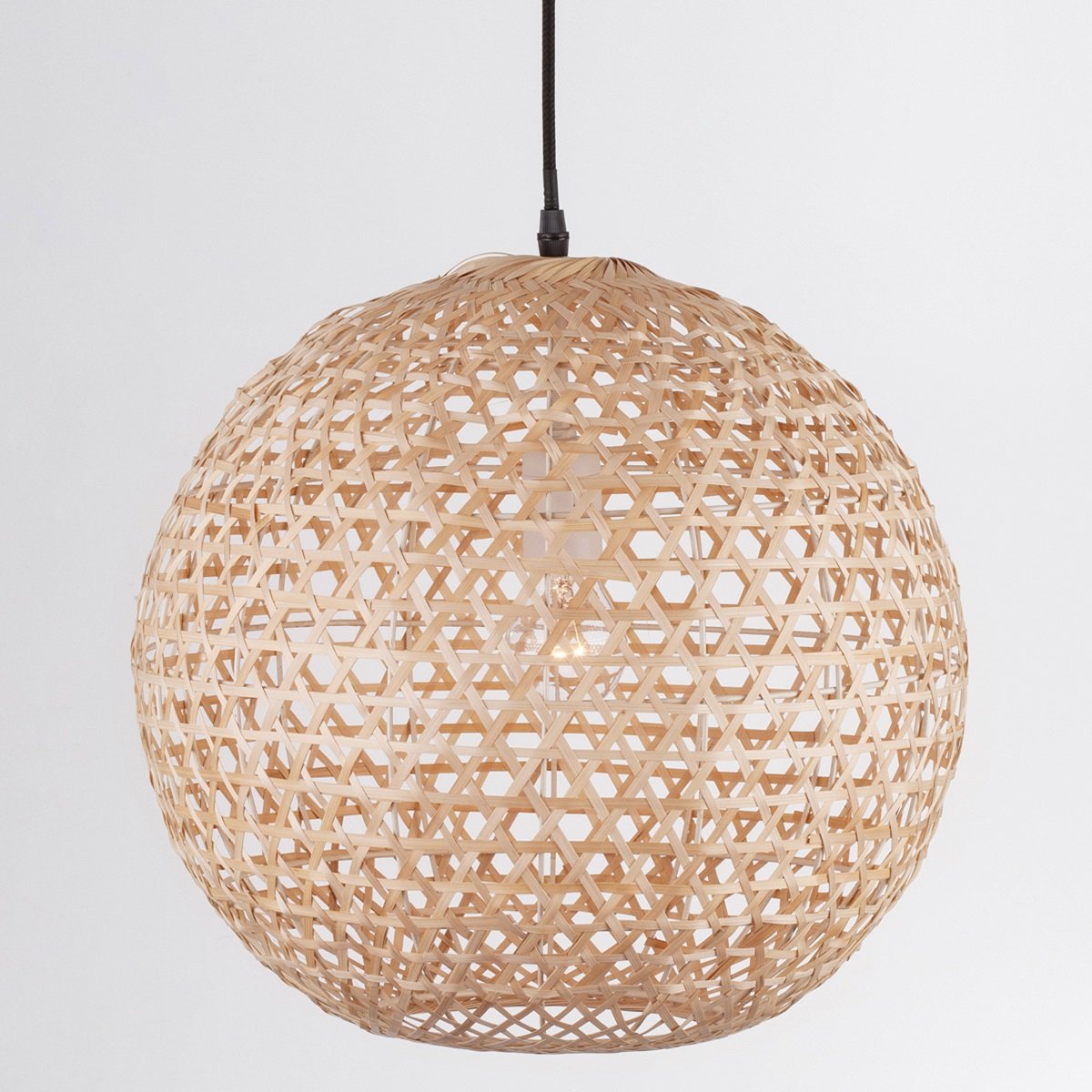 Nova Luce 9581501 MELODY Pendelleuchte 37x40cm Natur E27