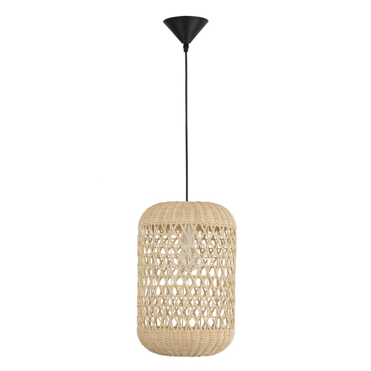 Nova Luce 9587161 AURORA Pendelleuchte 37x24,5cm Natur E27