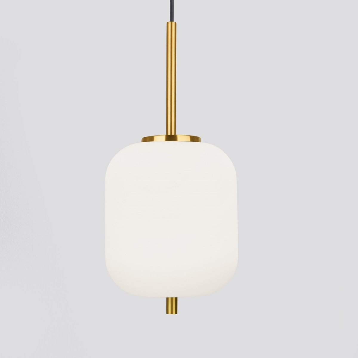 Nova Luce 9624065 LATO Pendelleuchte 16,5cm Gold Opal E14