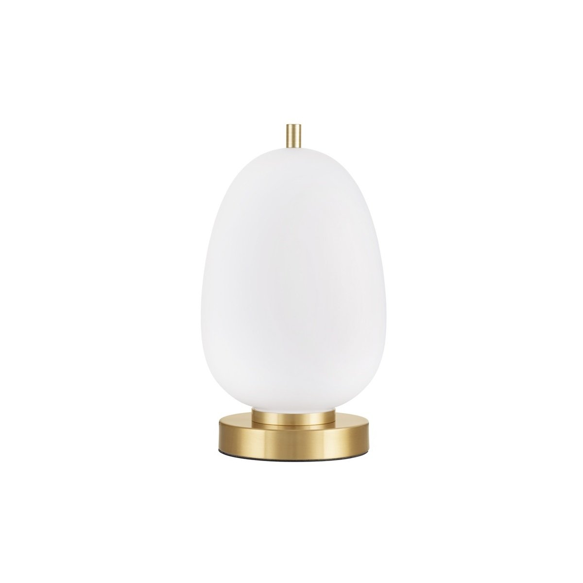 Nova Luce 9624088 LATO Tischleuchte 28cm Gold Opal E14