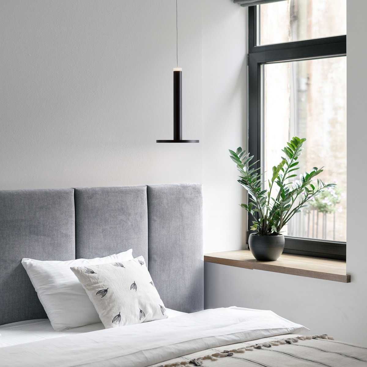 Nova Luce 9695226 PALENCIA LED Pendelleuchte 15cm 3000K Schwarz