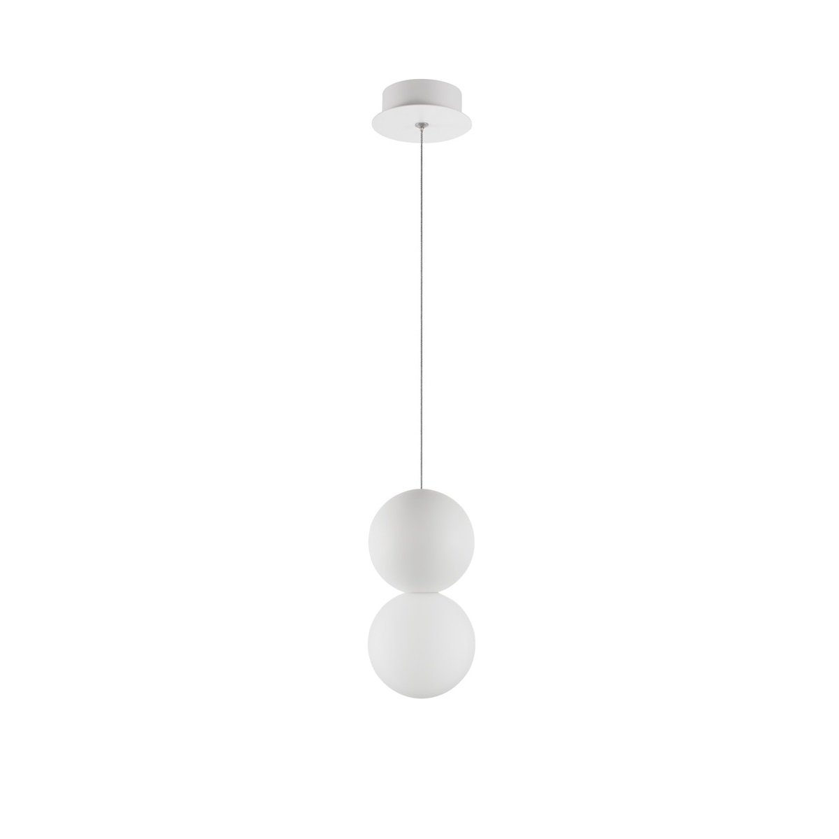 Nova Luce 9704192 ZERO Pendelleuchte 10cm Weiss G9