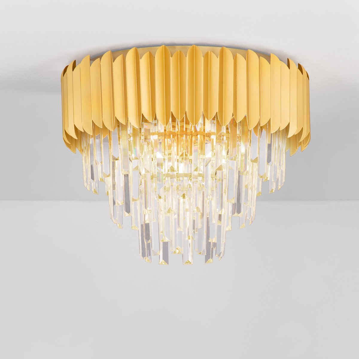 Nova Luce 9824073 MAGNOLIA Deckenleuchte 6-flammig Gold E14