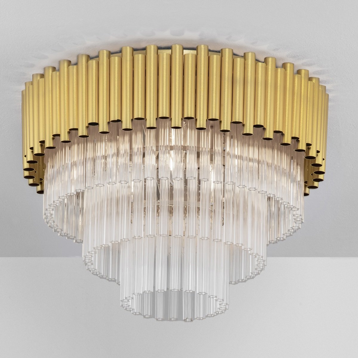 Nova Luce 9824079 MAGNOLIA Deckenleuchte 6-flammig Gold 50cm E14