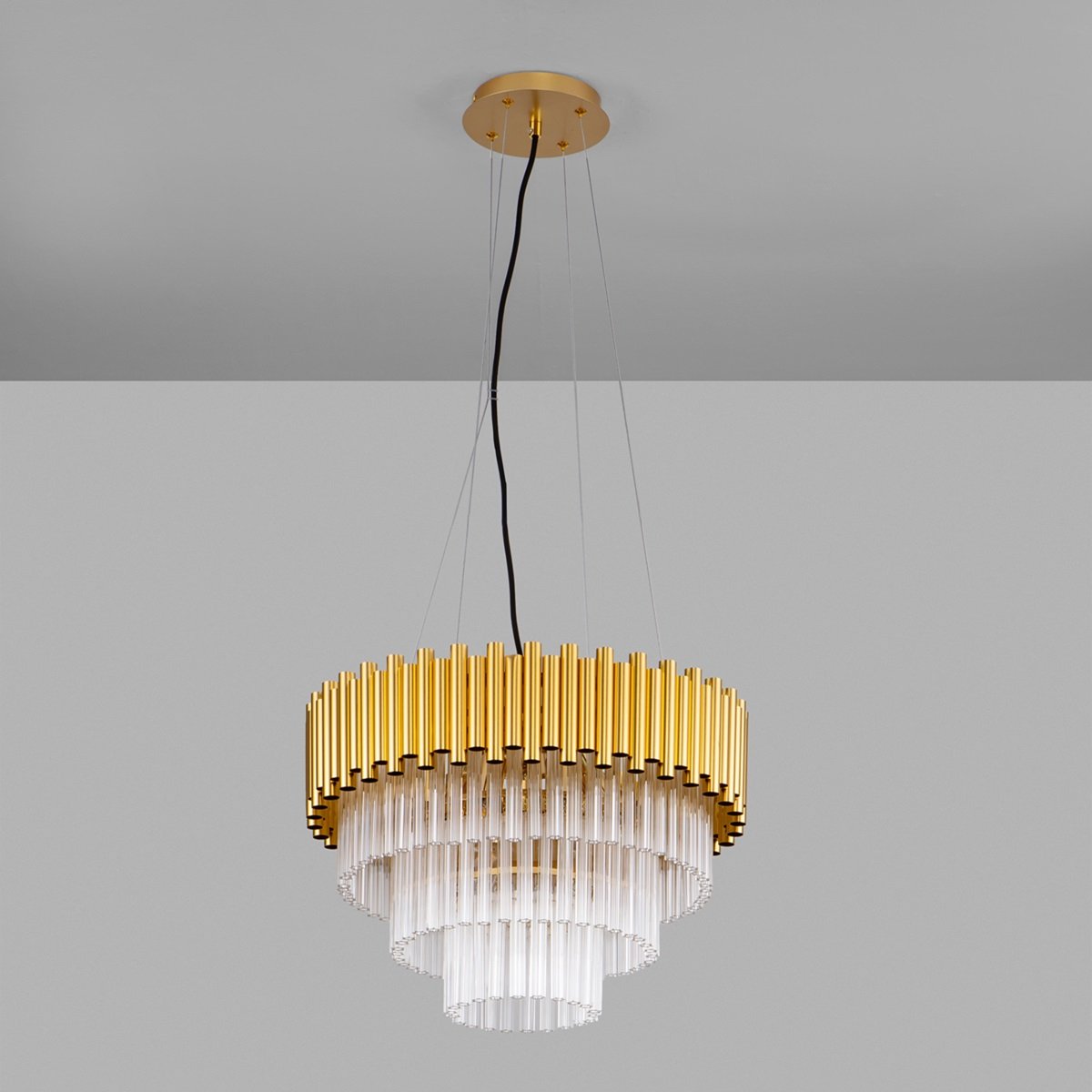 Nova Luce 9824081 MAGNOLIA Pendelleuchte 6-flammig Gold E14