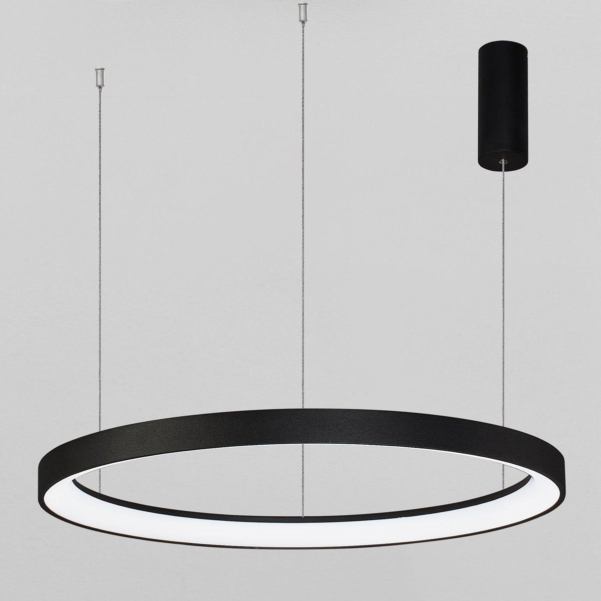 Nova Luce 9853686 PERTINO LED Pendelleuchte 78cm 3000K Schwarz dimmbar