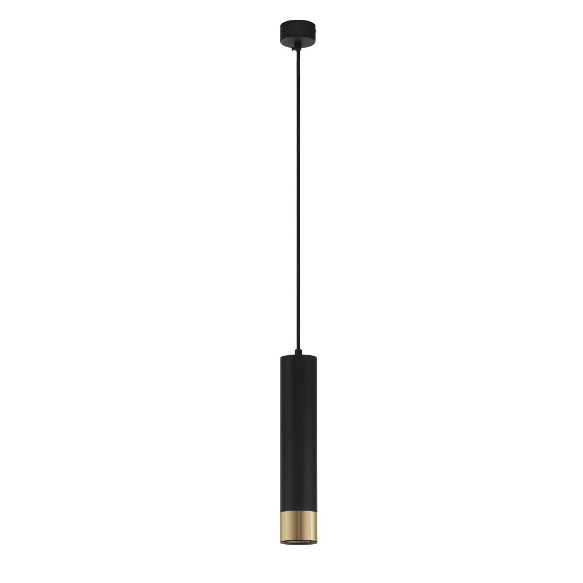Nova Luce 9911529 PICTO Pendelleuchte 30 1-flammig Schwarz Gold GU10