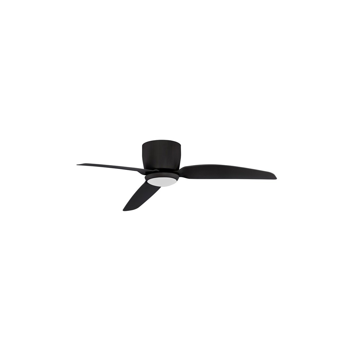 Nova Luce 9952362 VOLGA LED Ventilator 3000K Schwarz