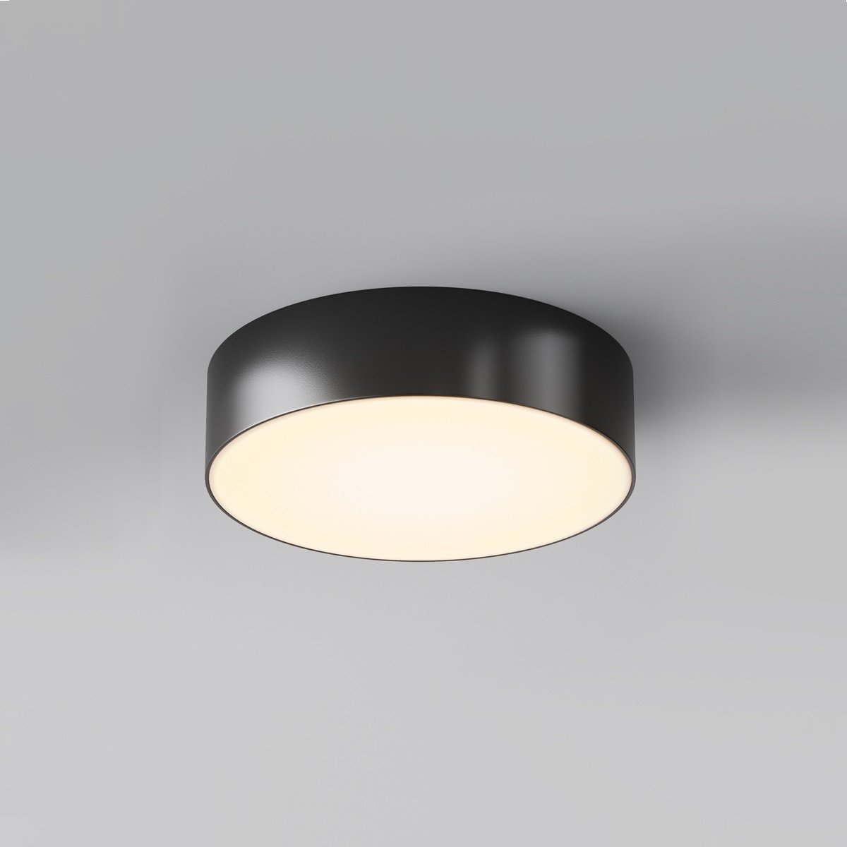 Maytoni Deckenleuchte Zon IP schwarz 22cm 3000K IP65