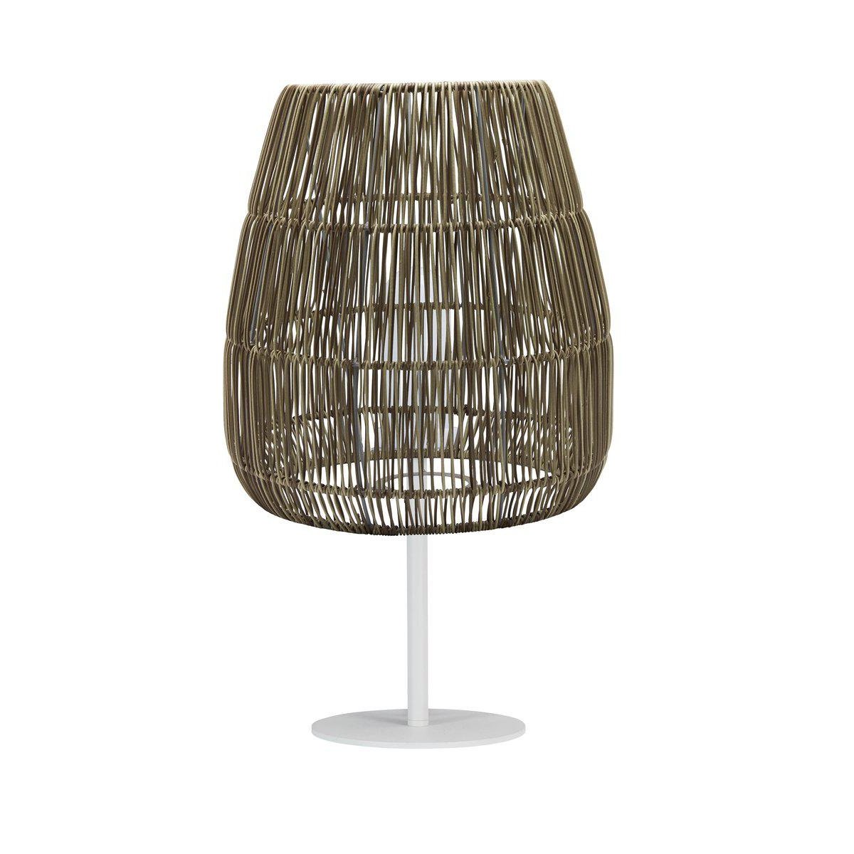 PR Home 1215008-6838 Agnar Outdoor Tischleuchte IP44 wei� natur 71cm