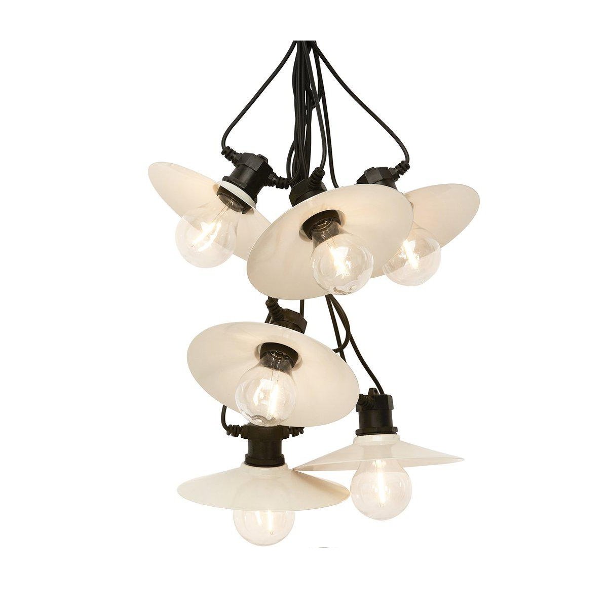 PR Home 1898018 Donna Lichterkette 6-flammig sand 720cm