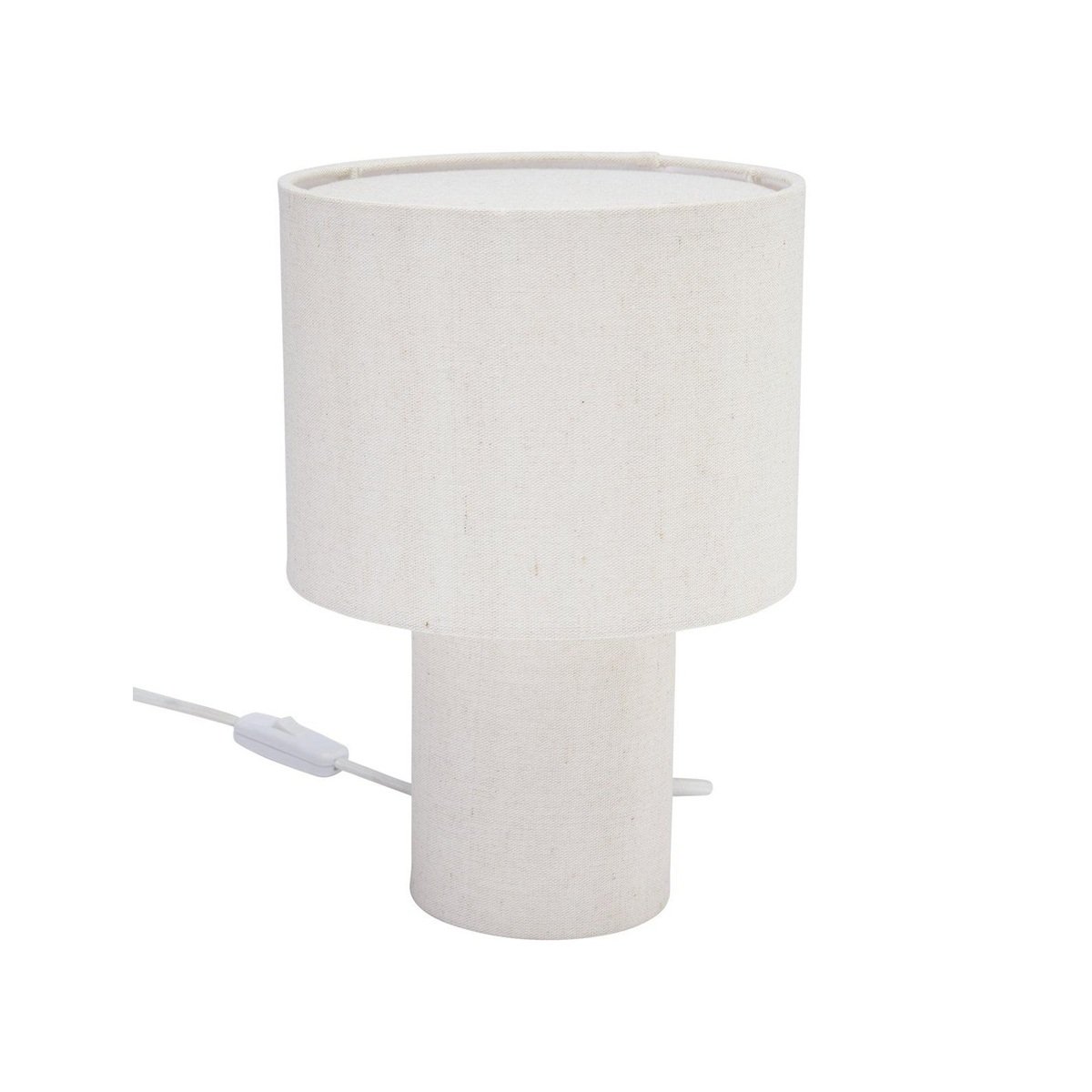 PR Home 202821 Tischleuchte Leah Hellbeige 28cm