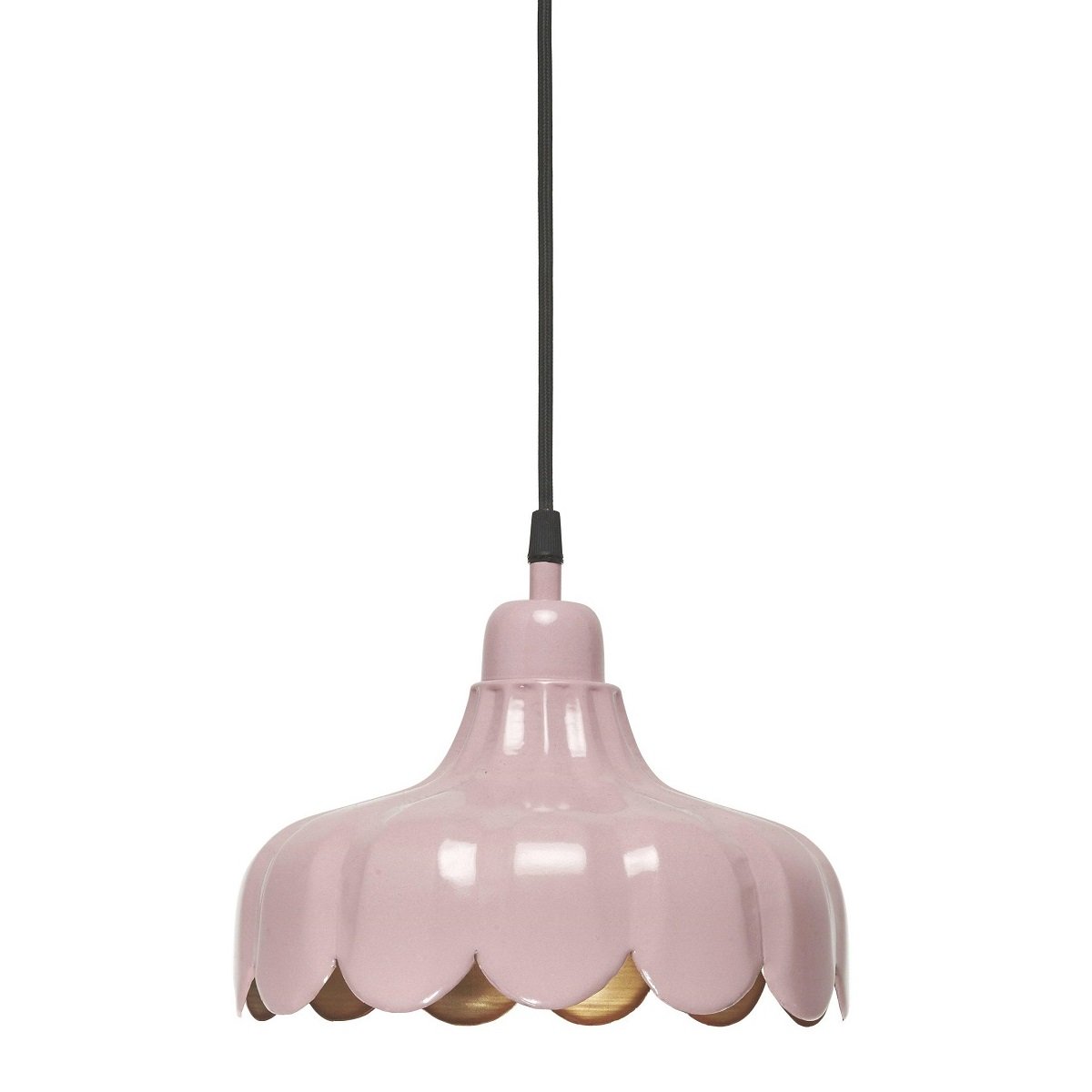 PR Home 2832433 Pendelleuchte Wells rosa Gold 24cm