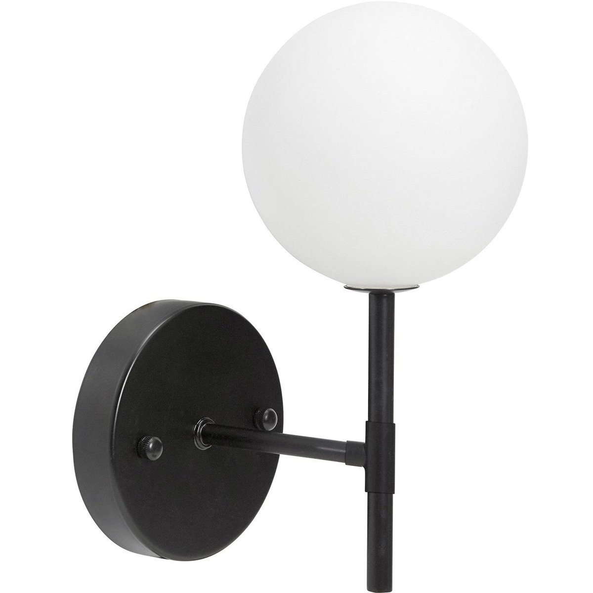 PR Home 3402507 Wandleuchte Sigma S Schwarz Opal