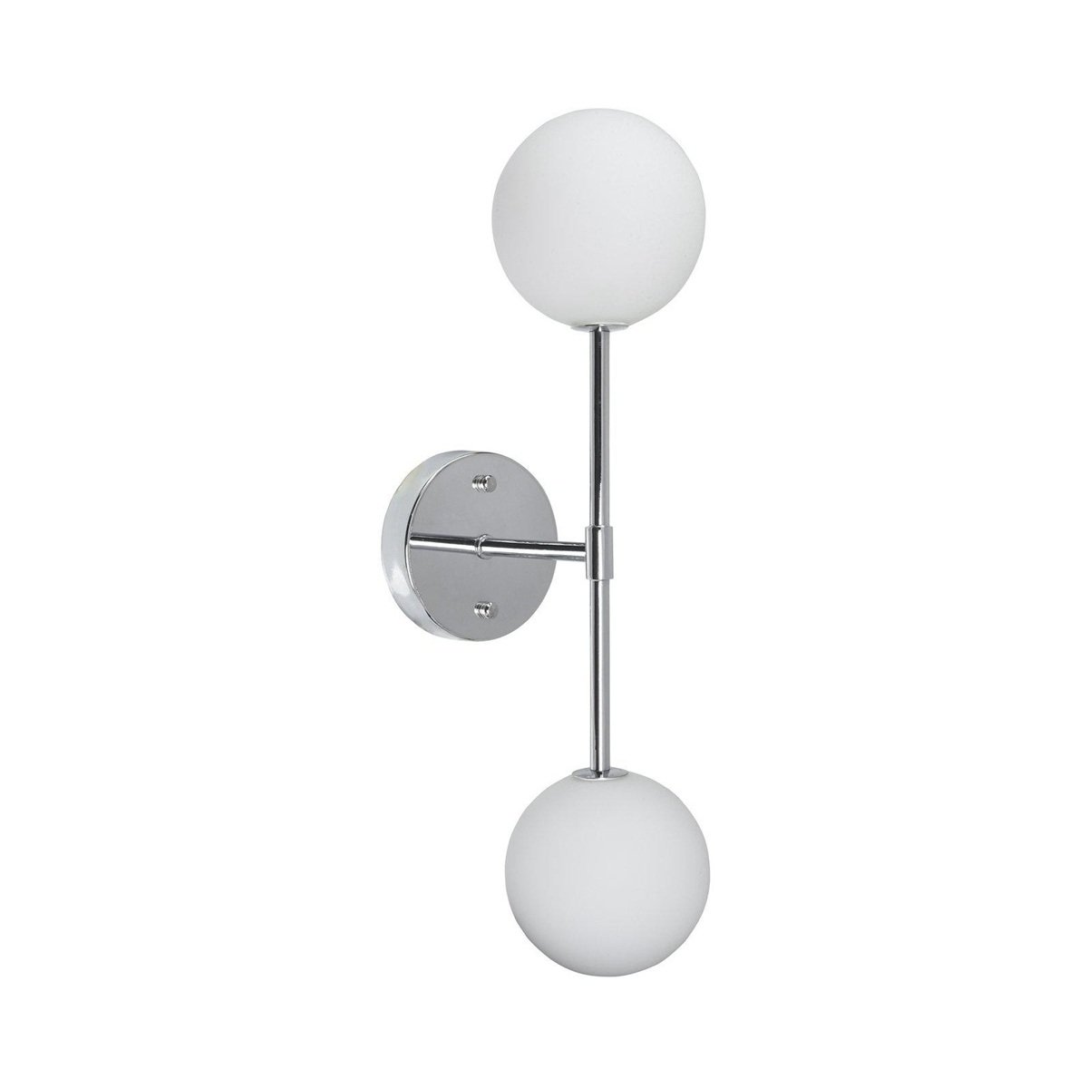 PR Home 3404906 Wandleuchte Sigma D Chrom Opal 2-flammig