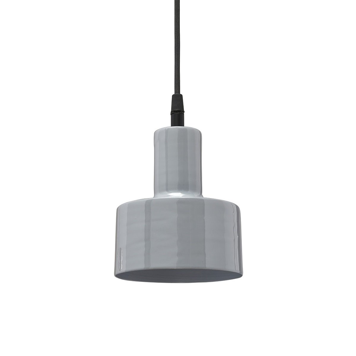 PR Home 4161307 Pendelleuchte Solo gl�nzendes grau 13cm