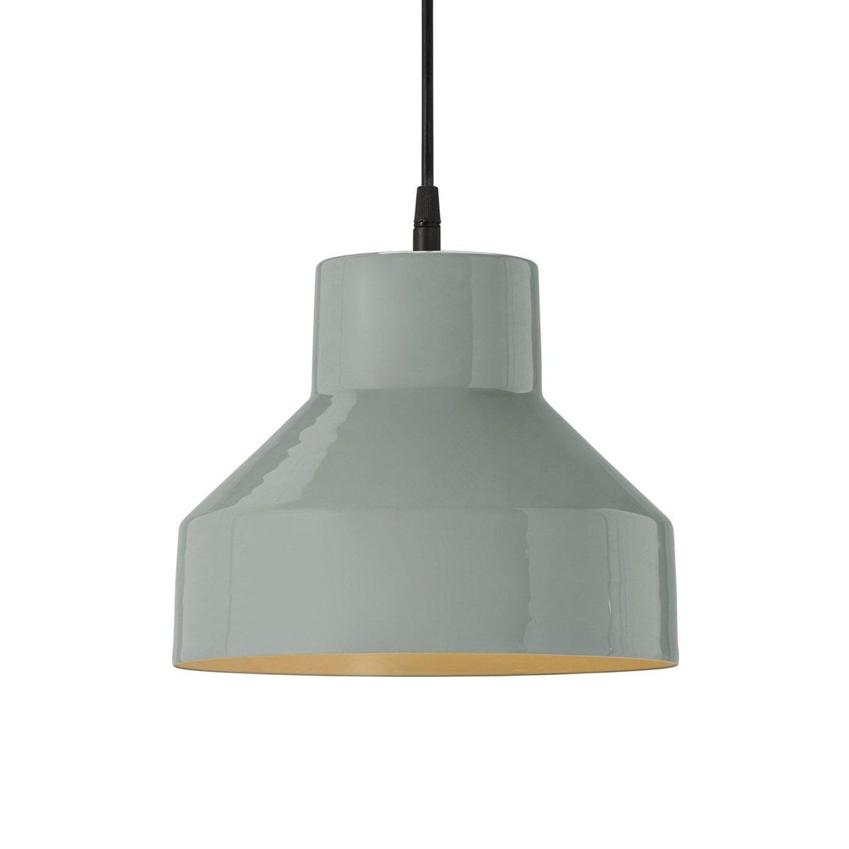 PR Home 4162607 Pendelleuchte Solo Grau Gl�nzend 26cm
