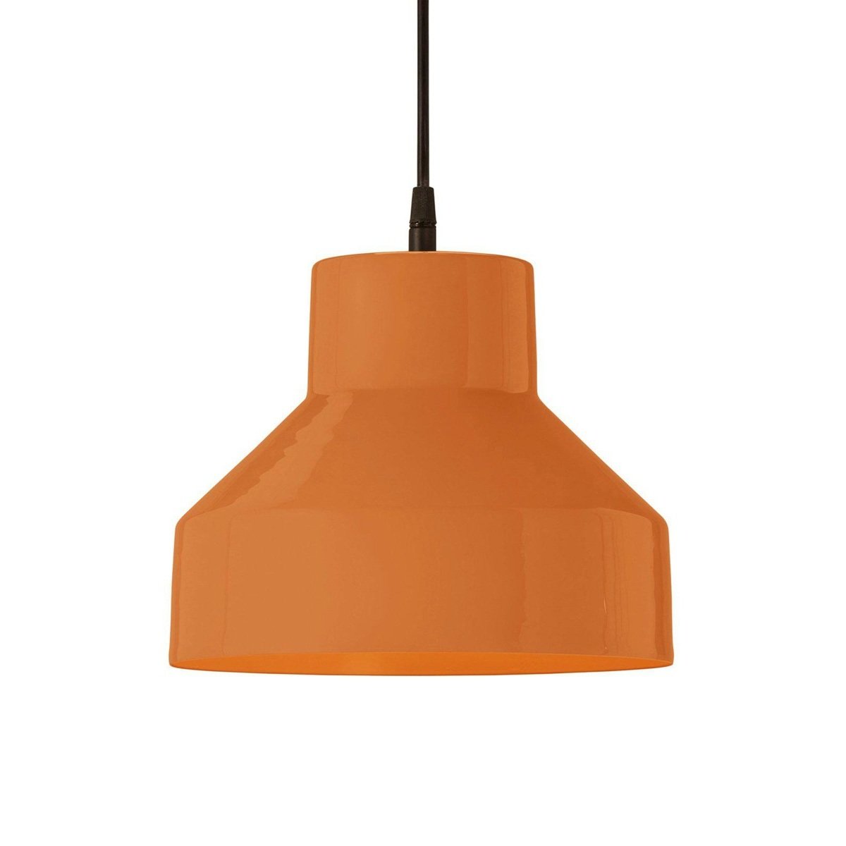 PR Home 4162634 Pendelleuchte Solo Orange Gl�nzend 26cm