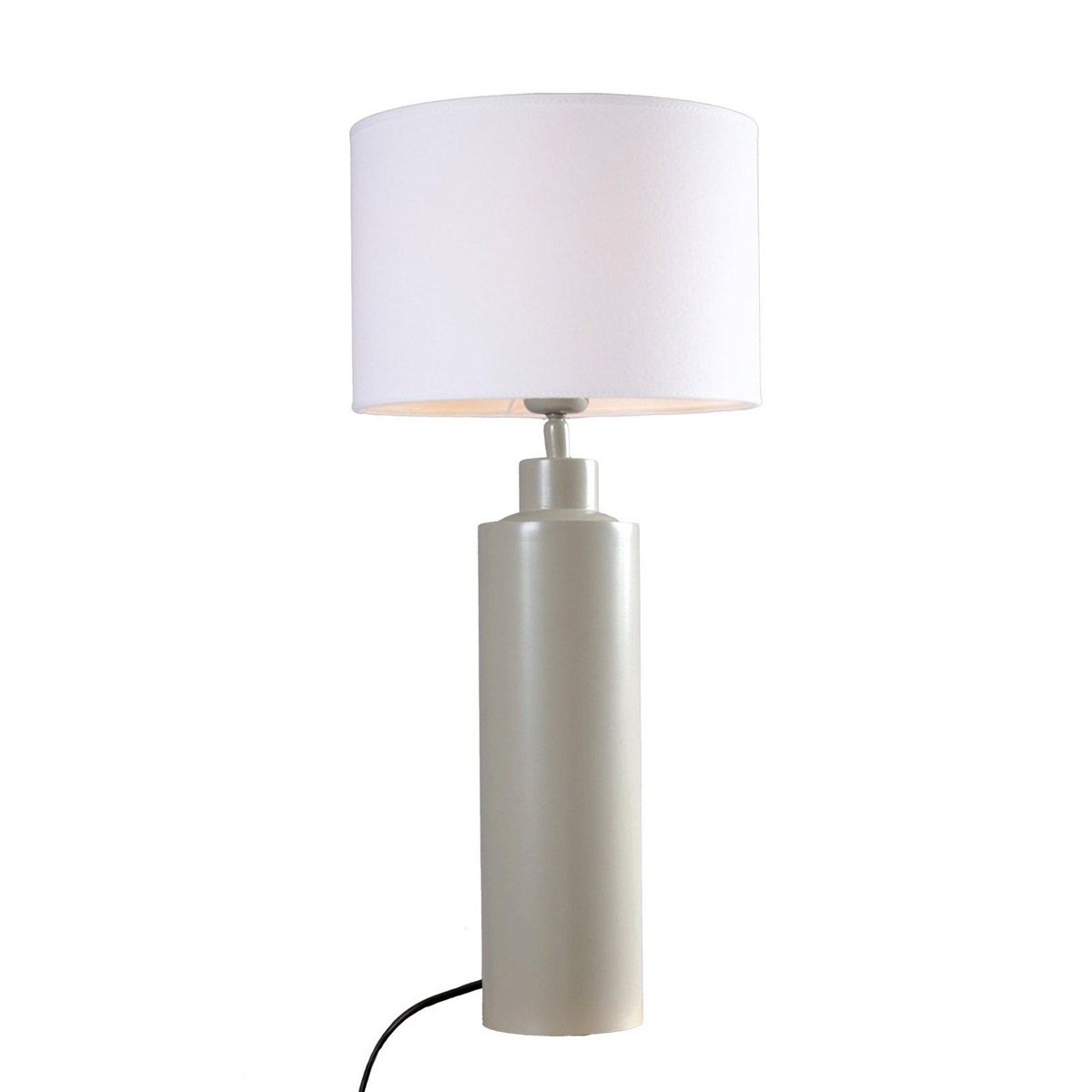 PR Home 4164418-FR01 Tischleuchte Solo Beige matt Stoffschirm wei� 65cm
