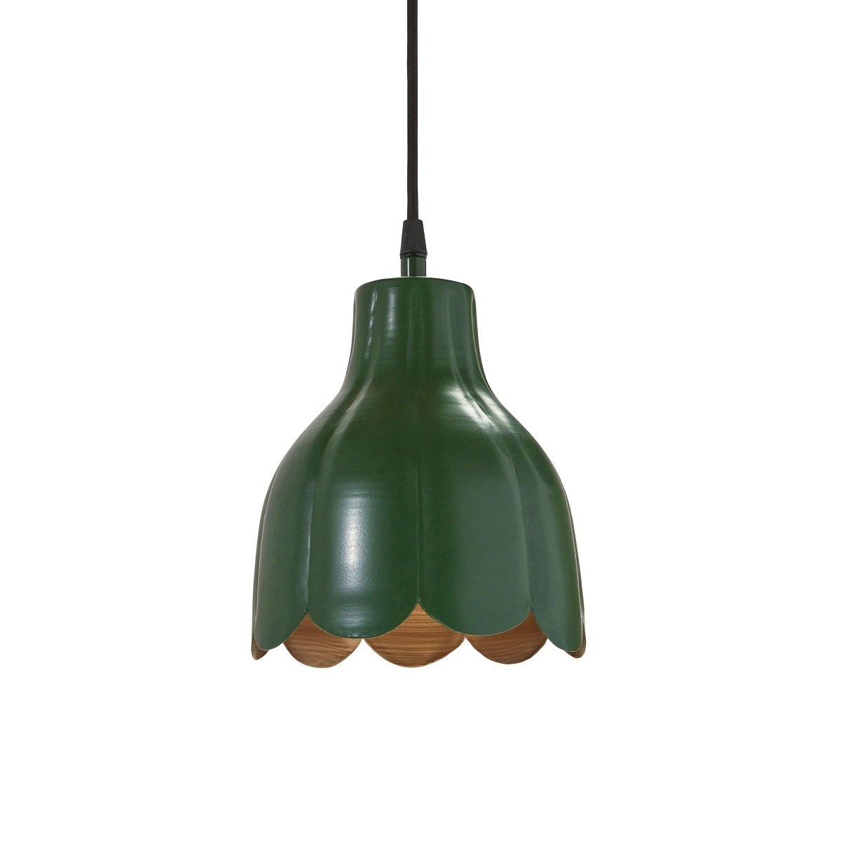 PR Home 4231713 Pendelleuchte klein Tulippa Carl Larsson Gr�n 17cm