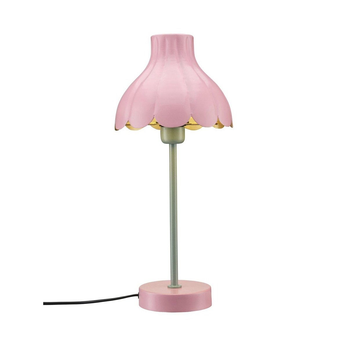 PR Home 4424733 Tischleuchte Wera Rosa Gr�n 47cm