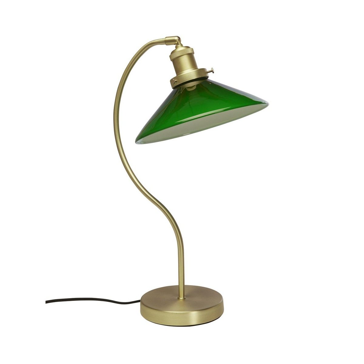 PR Home 4602513 Tischleuchte Axel Messing Gr�n