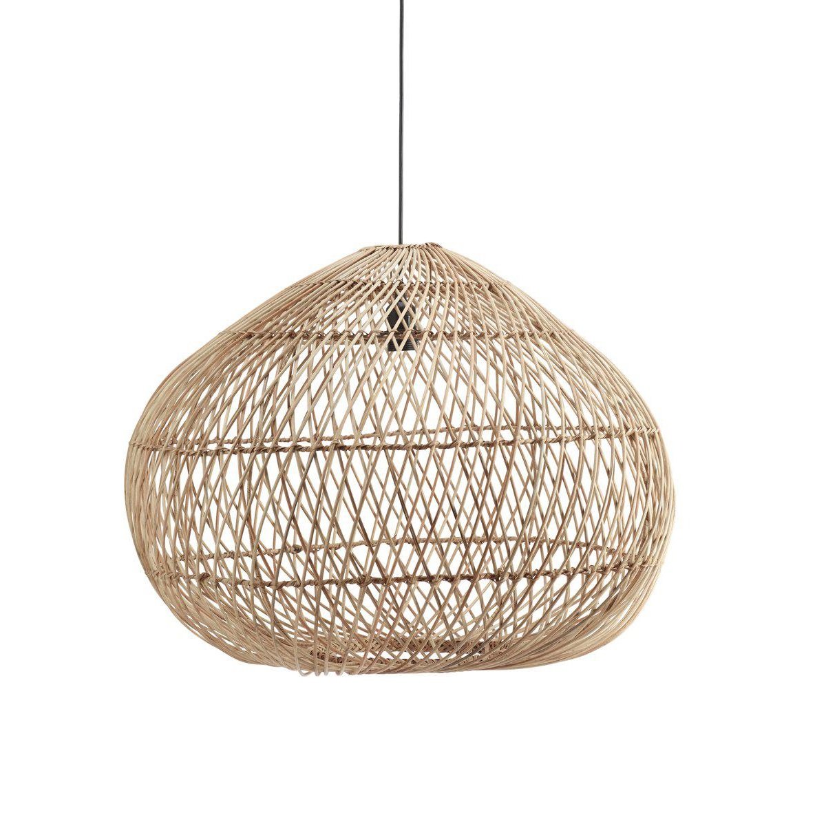 PR Home 5270-1212503 Karen Outdoor Pendelleuchte Rattan Natur 70cm
