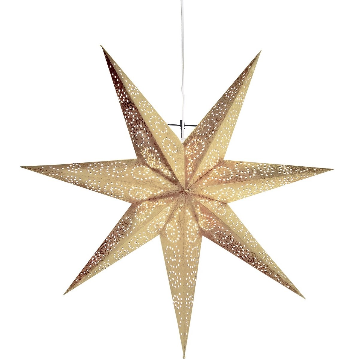 Papierstern Antique 60 Farbe: gold 236-70
