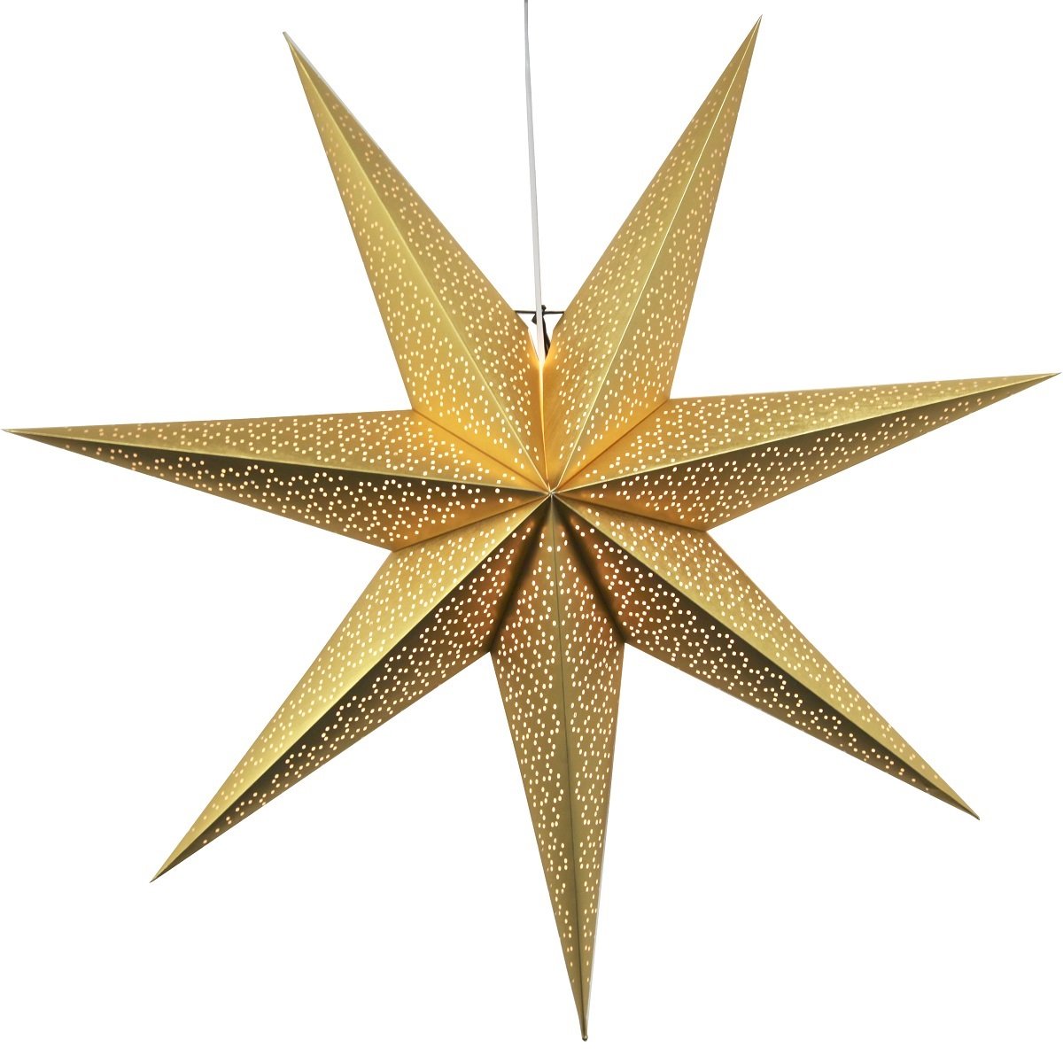 Papierstern Dot 100 Farbe: gold 231-54
