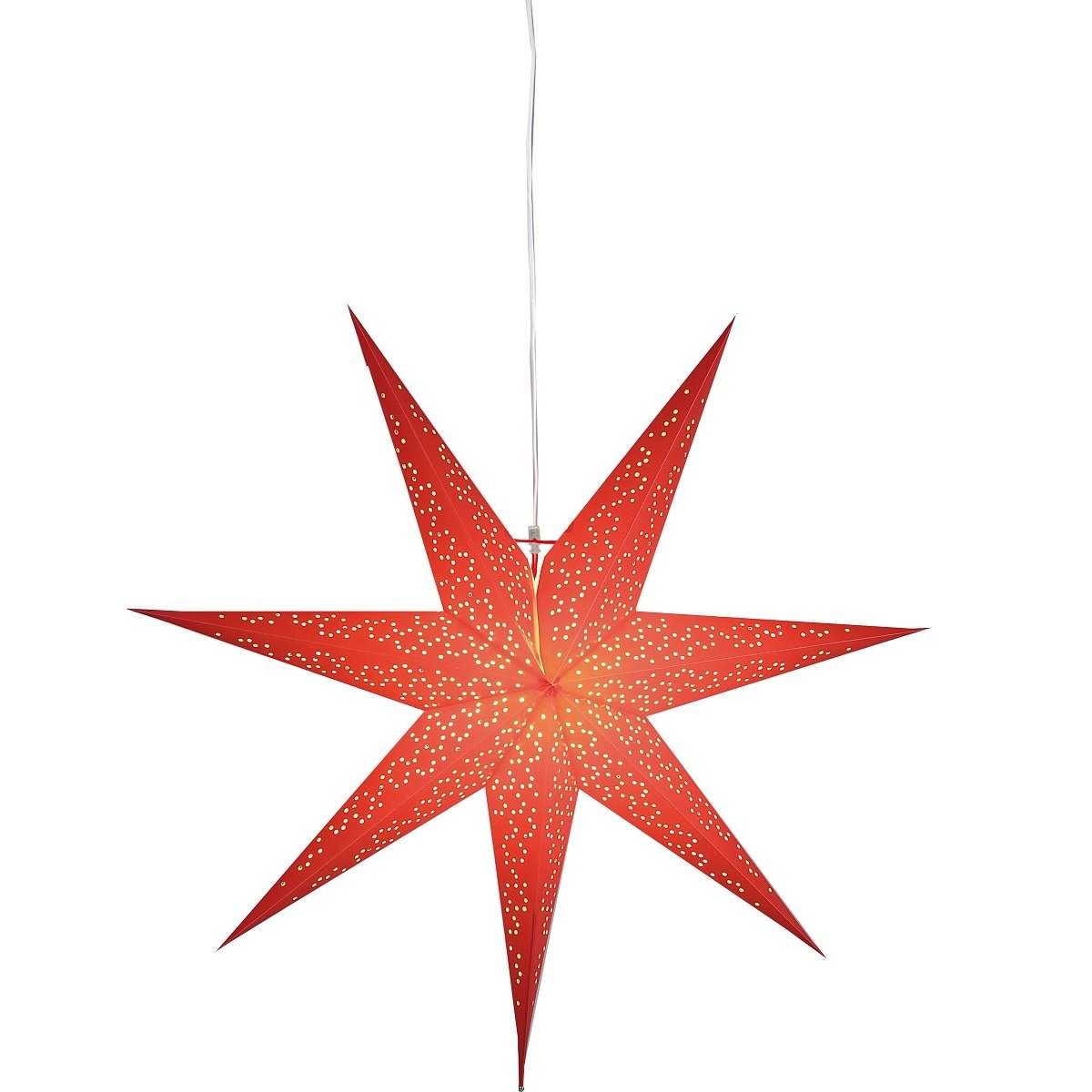 Papierstern Dot 70 cm Farbe: rot 231-24