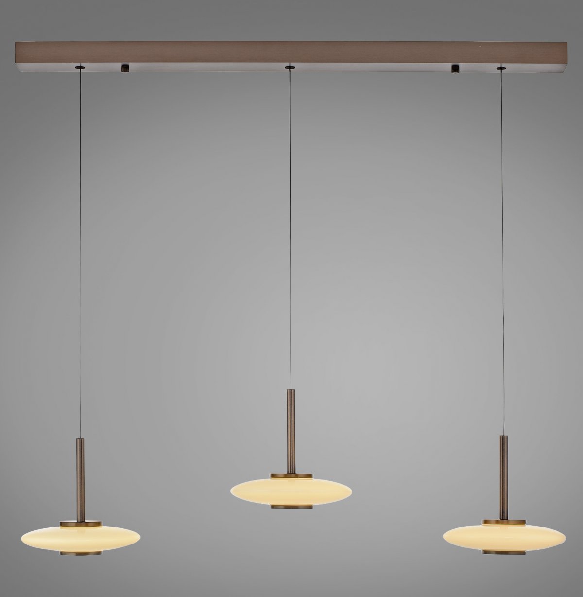 Paul Neuhaus 2083-34 PURE Vitrum Pendelleuchte dark-metal brown Comfort Lift