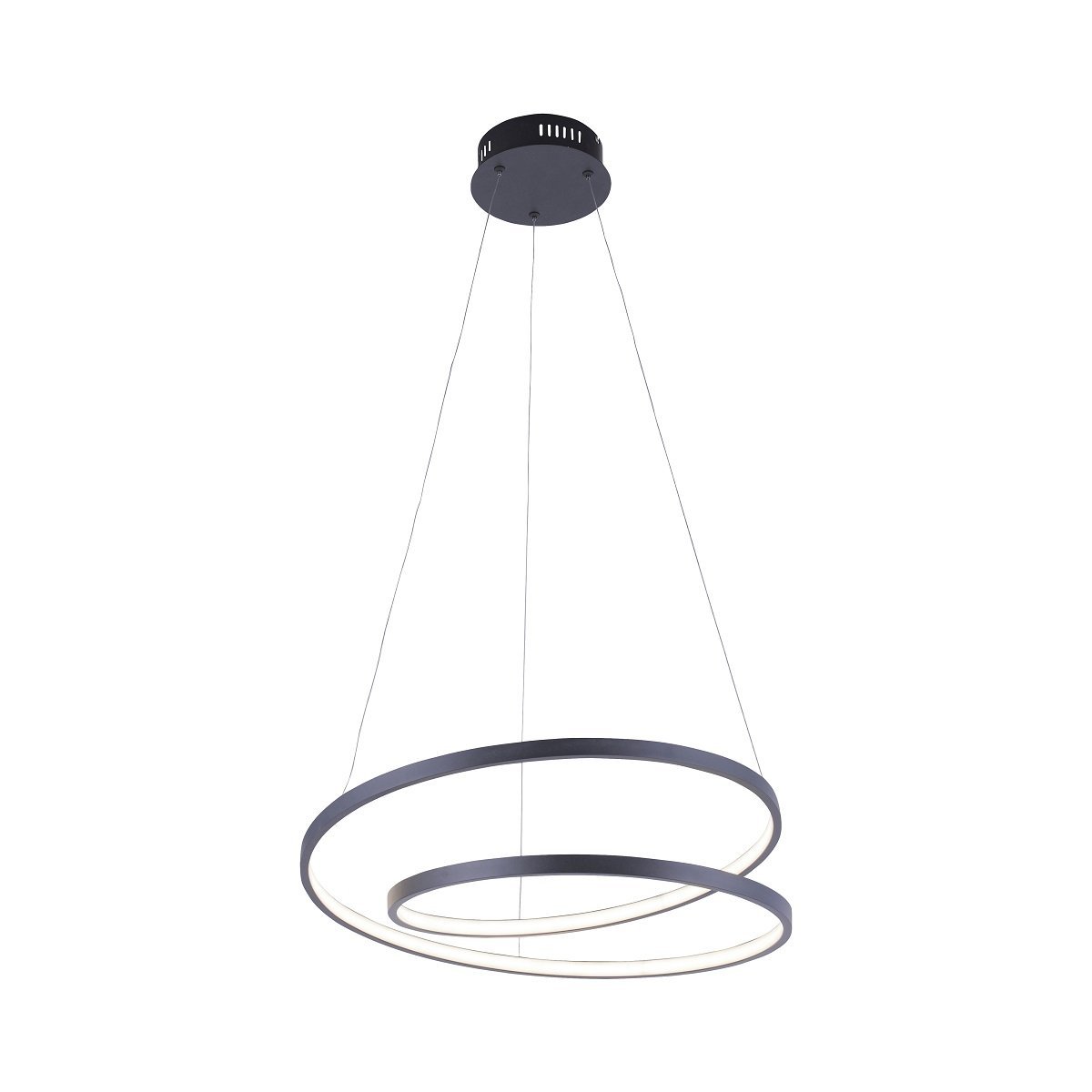 Paul Neuhaus 2472-18 ROMAN Pendelleuchte 55 schwarz