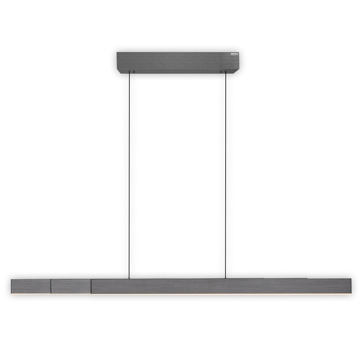 Paul Neuhaus 2545-15 PURE MOTO-RISE LED Pendelleuchte platin (grau) h�henverstellbar ausziehbar