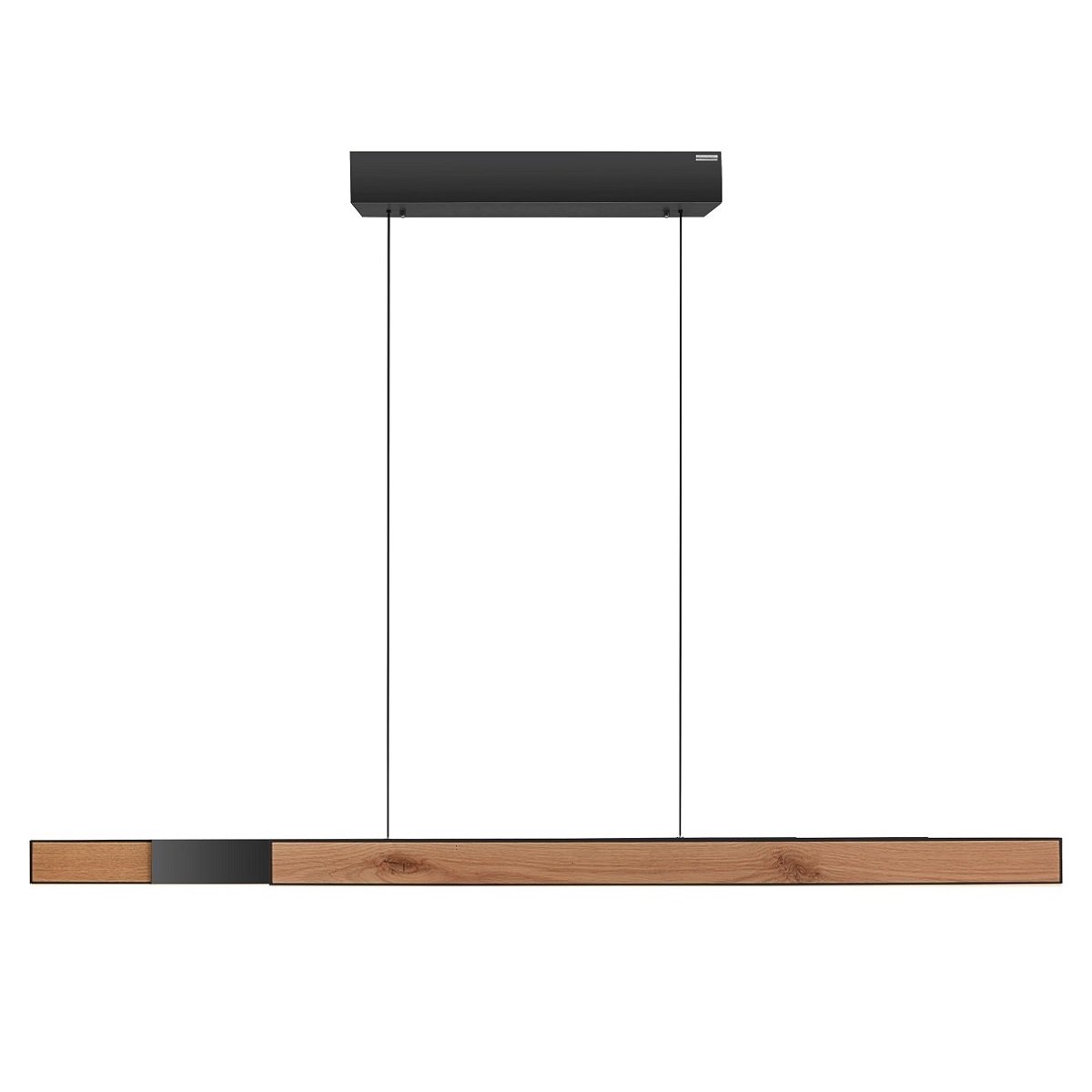 Paul Neuhaus 2545-79 PURE MOTO-RISE LED Pendelleuchte oak black pearl h�henverstellbar ausziehbar