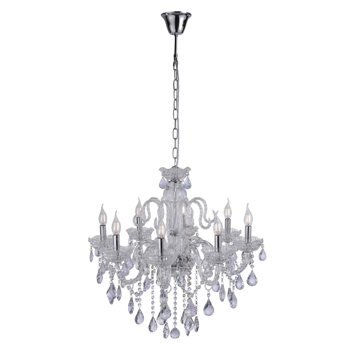 Paul Neuhaus 3081-00 GRACIA Kronleuchter Transparent