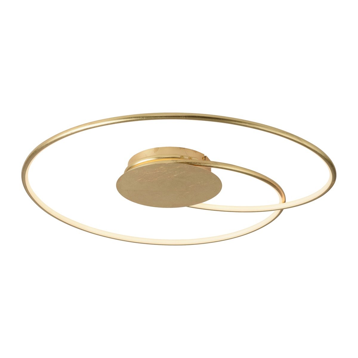 Paul Neuhaus 6189-12 LED Deckenleuchte gold dimmbar 3000K