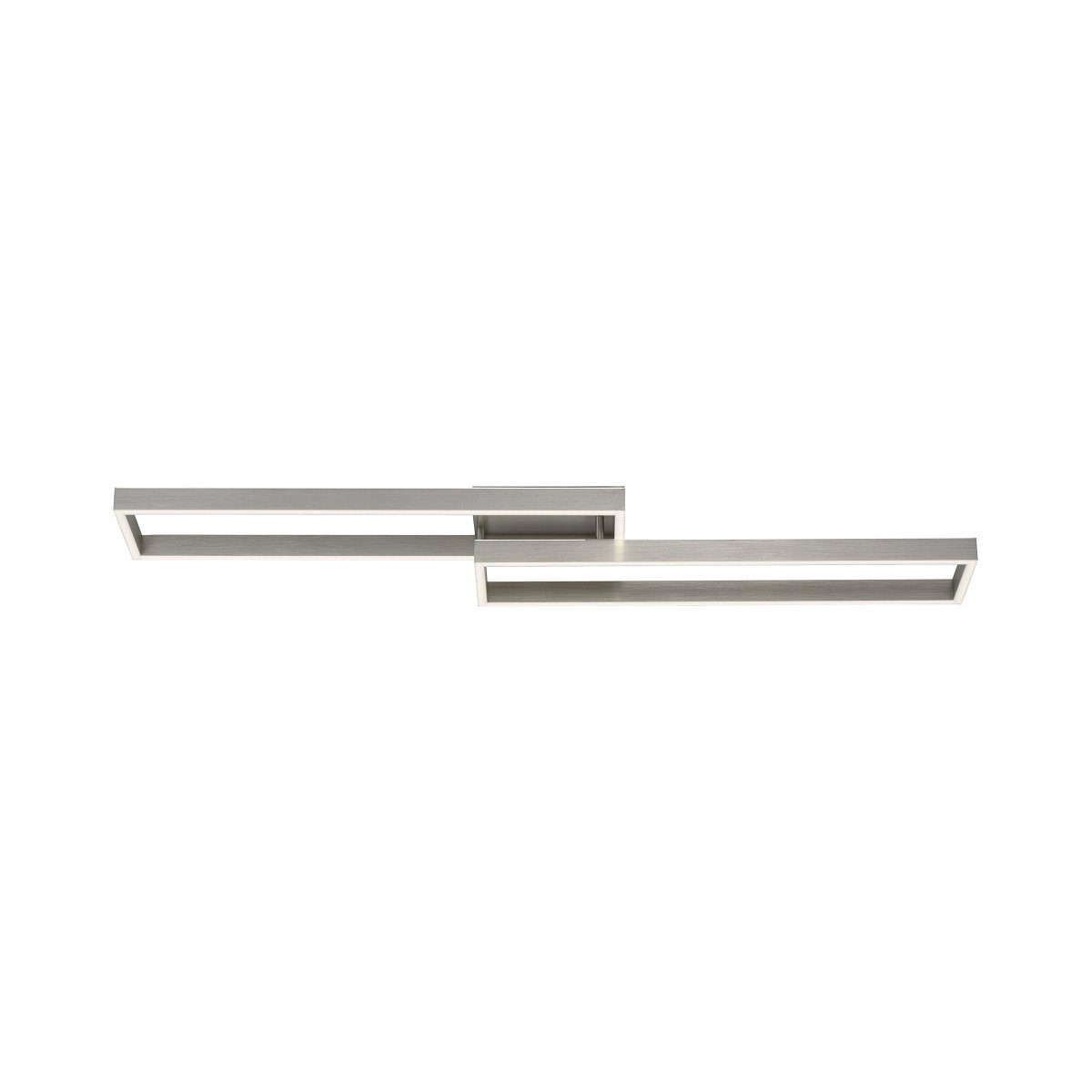 Paul Neuhaus 6231-55 Paan LED Deckenleuchte silberfarbig eckig CCT 