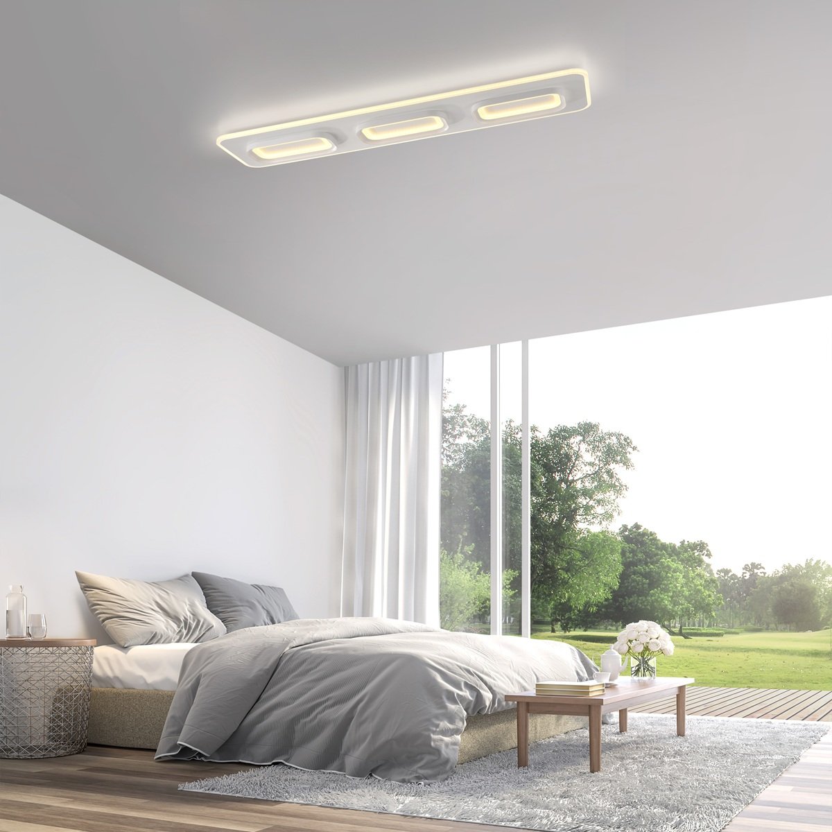 Paul Neuhaus 6505-16 Q-KALINA LED Deckenleuchte weiss